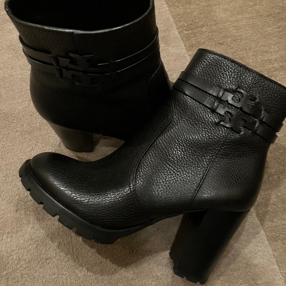 Tory Burch Black Ankle Boots